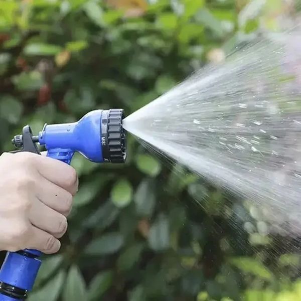 Шланг садовий 120 м для поливу з розпилювачем 7 режимів роботи V-HOSE PRO Синій 2566369748 фото