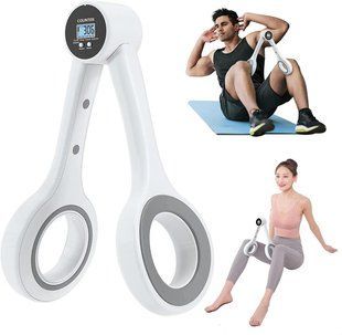 Тренажер для м'язів тазового дна LEG Trainer, з дисплеєм/ Тренажер-еспандер для тіла від батарейок 2026268432 фото
