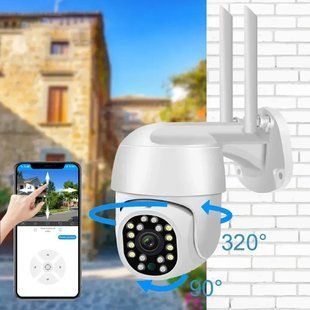 Wi-Fi камера відеоспостереження 5 Мп HX A 1536C/Вайфай камера з датчиком руху/Полична камера WiFi 2733692117 фото