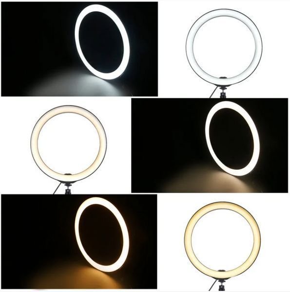 Кільцева світлодіодна Led-лампа для блогера селфі фотографа візажиста D 26 см Ring 1211016210 фото