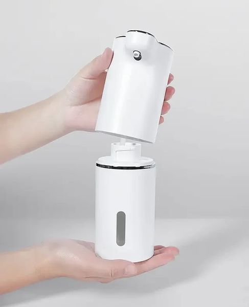 Автоматичний дозатор мила із сенсором 380 мл USB, білий LS-12 2854837616 фото