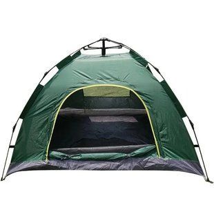 Автоматичний намет туристичний 4-місний 2x2 м Easy-Camp Палатка для кемпінгу з москітною сіткою 2579253884 фото
