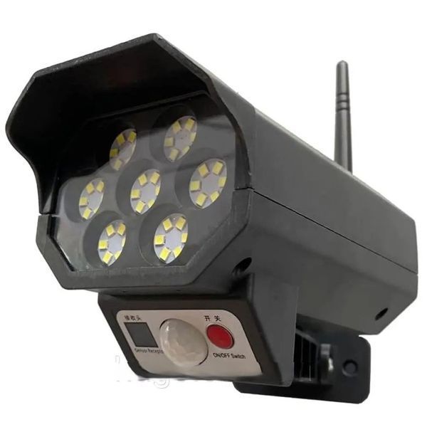 Вуличний LED-ліхтар на сонячній батареї BK-36, 42LED/Настінний світильник із датчиком руху у формі камери 2117248986 фото