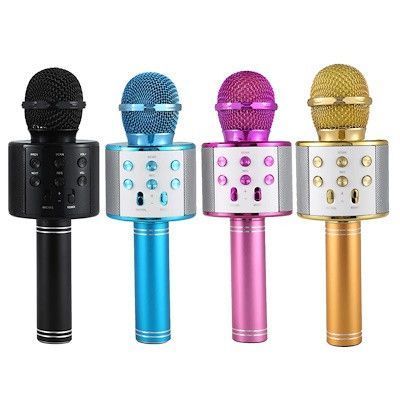 Bluetooth-мікрофон для караоке зі зміною голосу WSTER WS-858 1036617517 фото