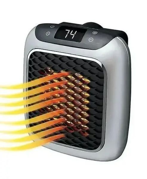 Нагрівач портативний з пультом Heater Turbo 800 Wt Керамічний мініігрівач дуйчик від мережі 2474059014 фото