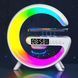 Настільна смарт-лампа G-Smart Light G63 RGB з бездротовою зарядкою і Bluetooth-колонкою 10 W White 2043172588 фото 1