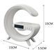 Настільна смарт-лампа G-Smart Light G63 RGB з бездротовою зарядкою і Bluetooth-колонкою 10 W White 2043172588 фото 2