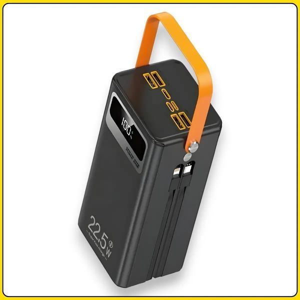 Мобільна Зарядна Станція 50000mAh TUGII-Y105 (22.5W) + Потужний LED-Прожектор та Кабелі 2911461566 фото