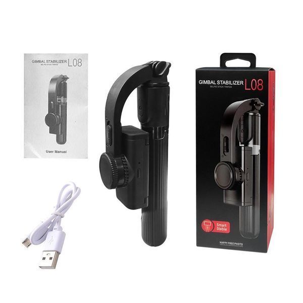 Стабілізатор телефона Gimbal L08. Штатив тримач телефона з Bluetooth пультом дистанційного керування 1427078336 фото