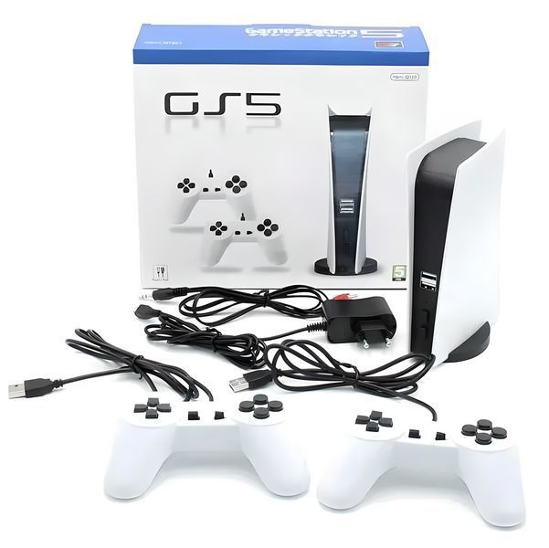 Ігрова консоль ретроприставка для телевізора Dendy Game Station GS5 200 ігор 8 Bit 2430556429 фото