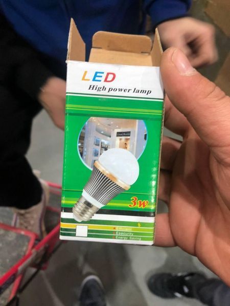 Світлодіодна лампа LED 3 Вт/220 В Енергоощадна лампочка ⁇ Led лампа E27 1801231855 фото