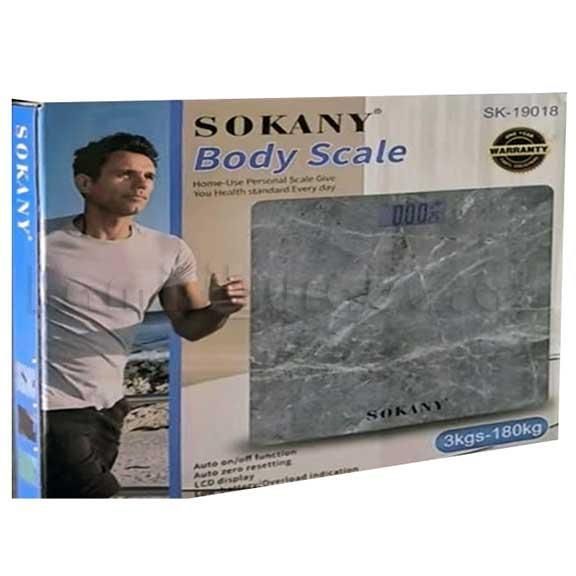 Ваги підлогові з дисплеєм до 180 кг/ Цифрові прозорі ваги SOKANY SK-19018 2343046764 фото