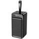 Портативний зарядний пристрій Power Bank з ліхтариком King Power PD-80 80000 mAh 3USB Type-C Lightning Чорний 3026398379 фото 3