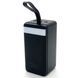 Портативний зарядний пристрій Power Bank з ліхтариком King Power PD-80 80000 mAh 3USB Type-C Lightning Чорний 3026398379 фото 5