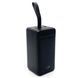 Портативний зарядний пристрій Power Bank з ліхтариком King Power PD-80 80000 mAh 3USB Type-C Lightning Чорний 3026398379 фото 6