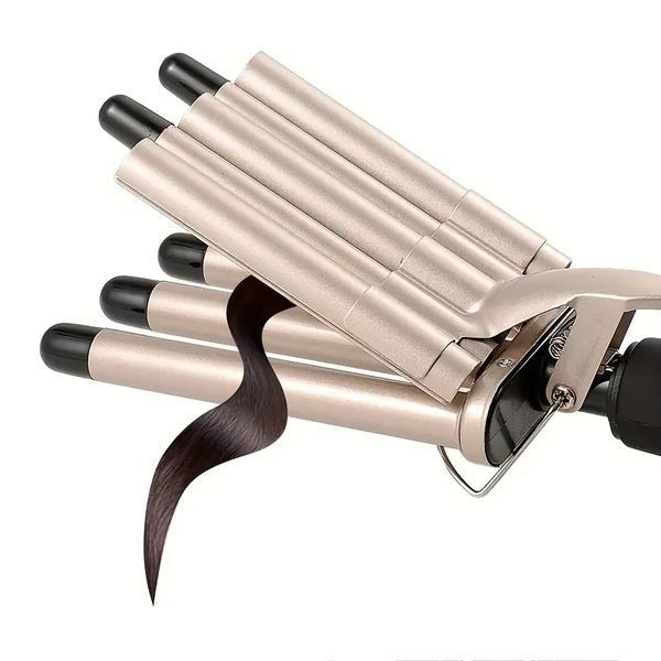 Щипці для Завивки Керамічні на 5 хвиль hair curler KR-8832 Золотистий 2474717800 фото
