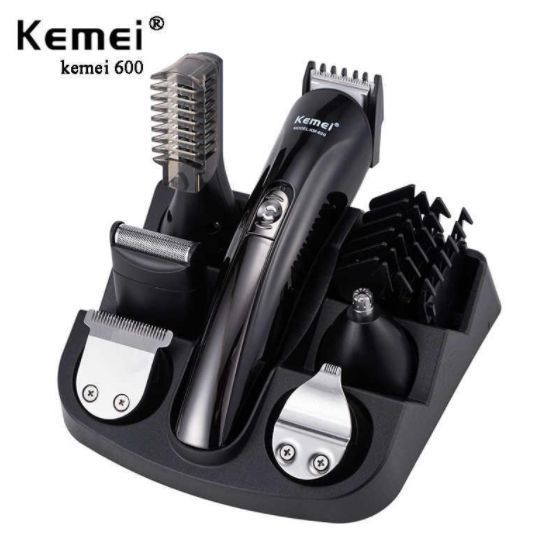 Машинка тример для стриження волосся KEMEI KM-600 (11 В 1 + Підставка) 1186382933 фото