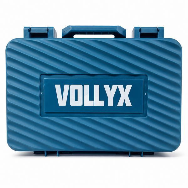 Набір акумуляторних інструментів VOLLYX 48VF 2в1 шурупокрут і болгарка в кейсі з акумуляторами, зарядним пристроєм і насадками 3058883895 фото