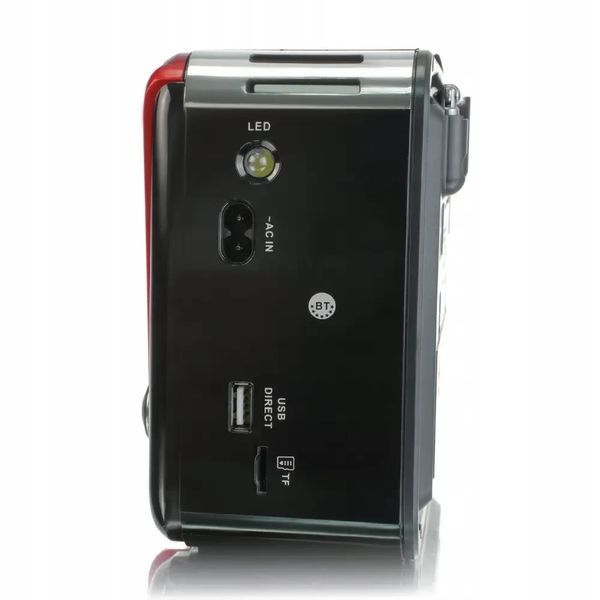 Радіоприймач акумуляторний з Bluetooth, MP3 та ліхтариком, Golon RX-BT455S AM / Портативне радіо 3033473260 фото