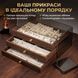 Скринька-органайзер для зберігання прикрас 3-ярусна "Дерево" з прозорою кришкою й оксамитовим оздобленням 2903649674 фото 1