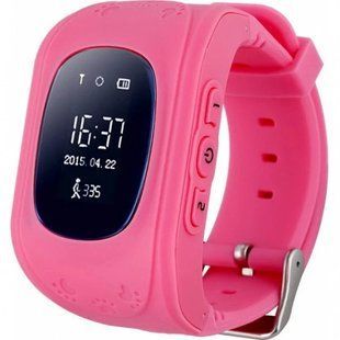 Дитячий смарт-годинник Smart Baby Watch Q50 з GPS-трекером Рожевий 2298048896 фото