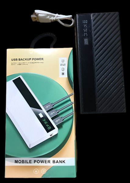 Повербанк LED Lighting Power Bank 20000 mAh Зовнішній акумулятор 1760466685 фото