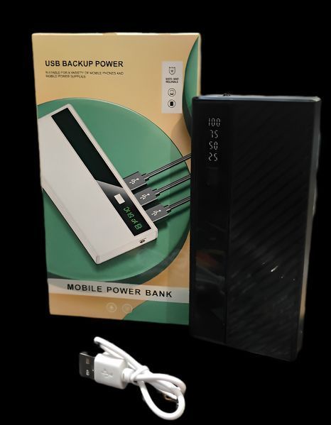 Повербанк LED Lighting Power Bank 20000 mAh Зовнішній акумулятор 1760466685 фото