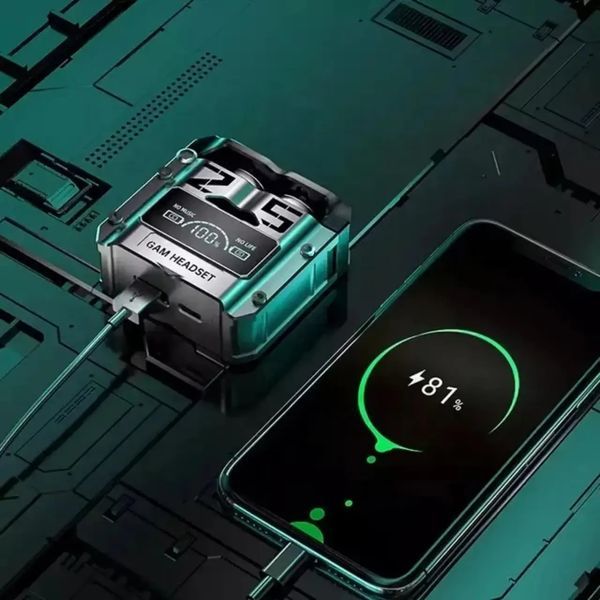 Бездротові Bluetooth-навушники 3 механічні M25&nbsp;армовані подвійного режиму ігрові 2080449810 фото