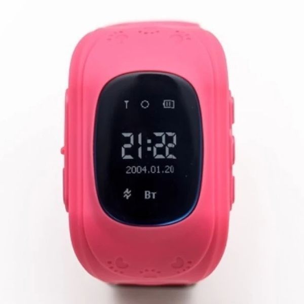 Дитячий смарт-годинник Smart Baby Watch Q50 з GPS-трекером Рожевий 2298048896 фото