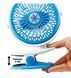 Портативний настільний мінівентилятор Moltis на прищіпці Mini Fan WX 6503 ABS-пластик Blue 2241558958 фото 5