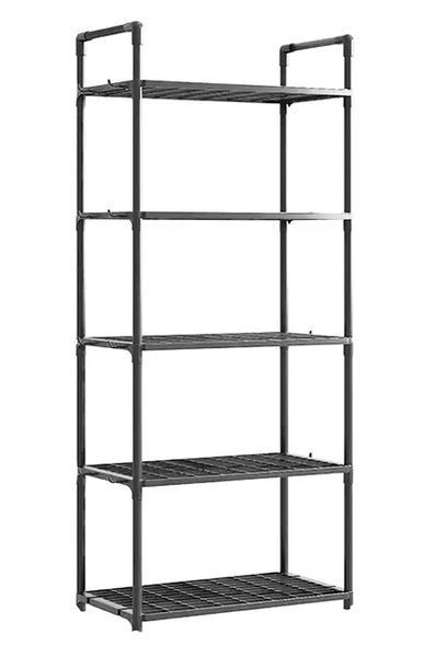 Полиця стелаж для кухні підлогова на 5 ярусів 50х170х30 см Storage rack XL-1330 2688368699 фото