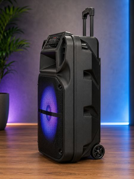 Акустична система LiGE-1722 акумулятор Bluetooth з мікрофоном 3042884186 фото