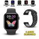 Розумний смарт-годинник Smart Watch T55 з 2 ремінцями, підтримка дзвінків, спортивні режими, вологозахист ip 67 NBM 2183026700 фото 1