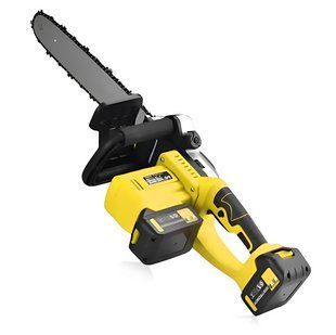 Акумуляторна ланцюгова пила Жовта 2 акумулятори 18 В, 16" Electric SAW, Електропила на акумуляторі 2534693879 фото