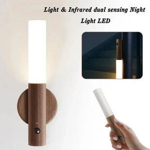 Лампа, світильник LED з датчиком руху та вбудованим акумулятором на 500Mah Induction lamp 2217595909 фото