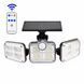 Сонячний вуличний LED-світильник Solar Lights Outdoor 122&ndash;138 LED з датчиком руху та захистом IP65 2885859174 фото 3