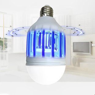 Лампочка відлякувач від комарів ZappLight AND LY-577, світлодіодна лампа знищувач комах 2594039442 фото