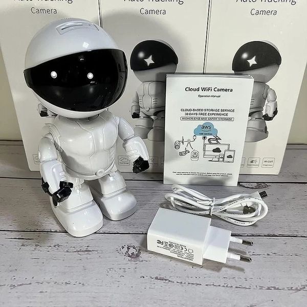 Цифрова поворотна Wi-Fi-відеоня Robot 2mp FullHD 2083684023 фото
