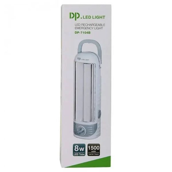 Акумуляторний Ліхтар-Лампа LED DP-7104B 1500 mAh 8W 1752310494 фото