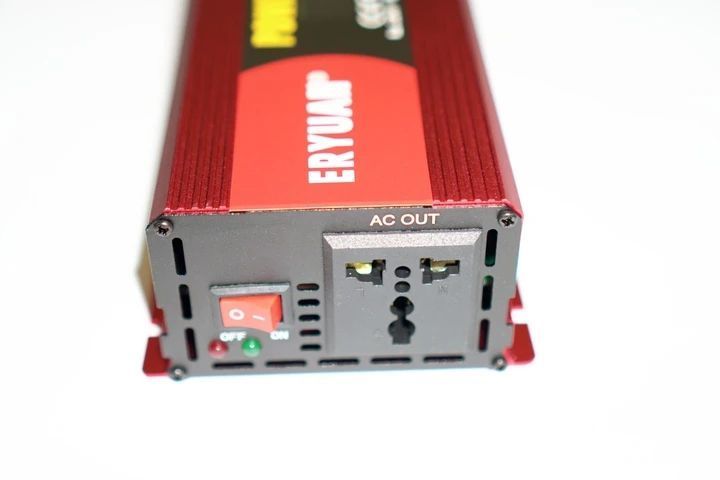 Перетворювач напруги інвертор Eryuan 2600W LCD DC/AC 12V-220V з чистою синусоїдою і вольтметром 2385848305 фото