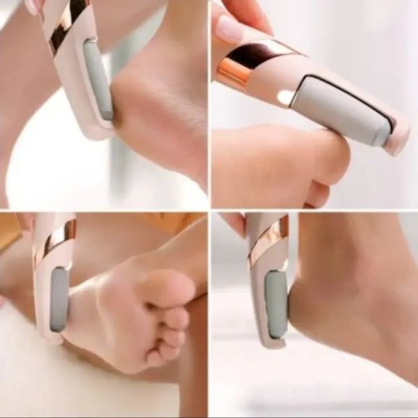 Електрична пилка для ніг Flawless Pedi пемза для педикюру з USB-зарядкою для домашнього використання 2436377697 фото