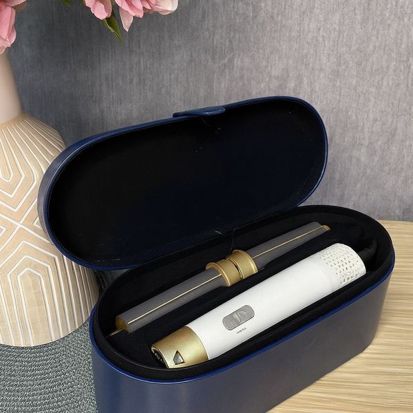 Стайлер 5в1 HAIR BRUSH Styler + Коробка Чохол Білий з функціями надання об'єму, випрямлення 2800320075 фото