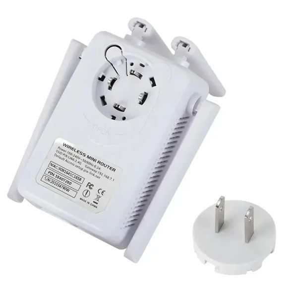 Wi-Fi репитер WR09WIFI, підсилювач бездротового сигналу, режим Repeater/AP, розширення зони покриття Wi-Fi 2875338871 фото