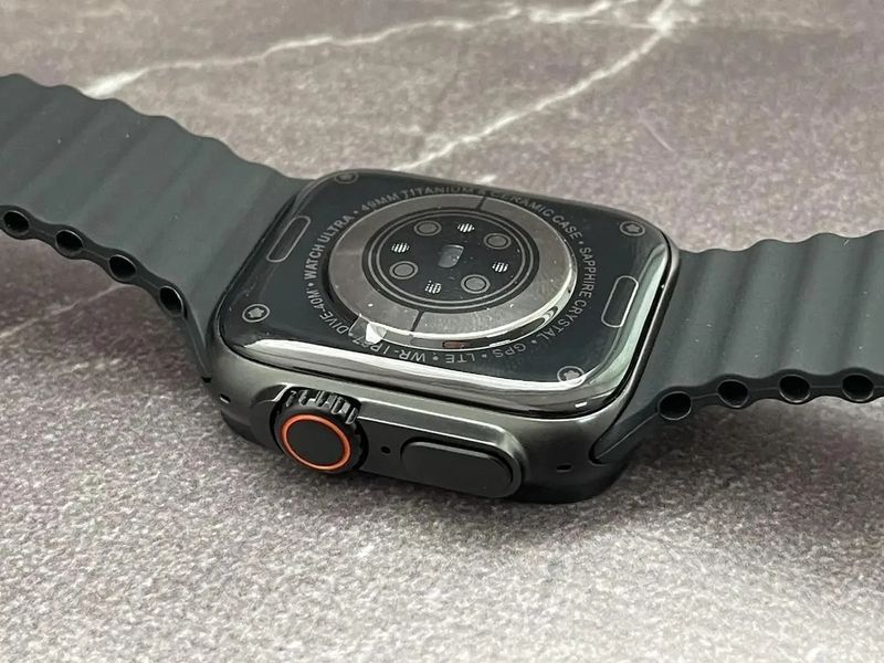 Розумний смарт-годинник Smart Watch X8 Ultra Max 49 mm електронний з магнітною зарядкою і мікрофоном чорний 2183091996 фото