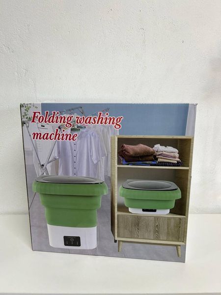 Пральна машина Folding Washing складана 7літров Блакитний 2324024380 фото