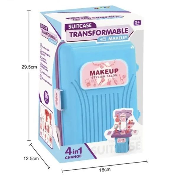 Ігровий набір валіза SUITCASE Transformable MAKEUP (CK05A) 1674117949 фото