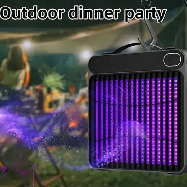 Електричний відлякувач комах Mosquito Killing Lamp BG-010 / УФ-лампа від комарів 360&deg; USB / Настінний знищувач комах 3094983168 фото