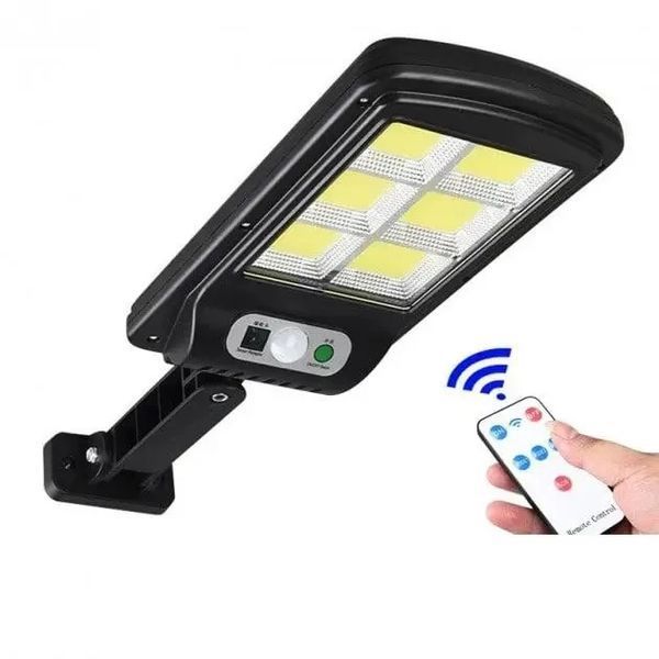 Вуличний ліхтар на стовп із пультом на сонячних батареях Solar Light 6COB 1612114485 фото