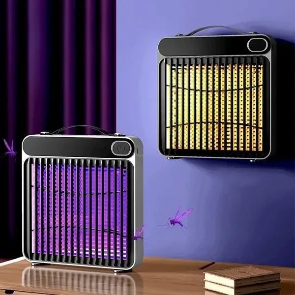 Електричний відлякувач комах Mosquito Killing Lamp BG-010 / УФ-лампа від комарів 360&deg; USB / Настінний знищувач комах 3094983168 фото