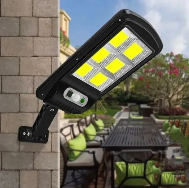 Вуличний ліхтар на стовп із пультом на сонячних батареях Solar Light 6COB 1612114485 фото